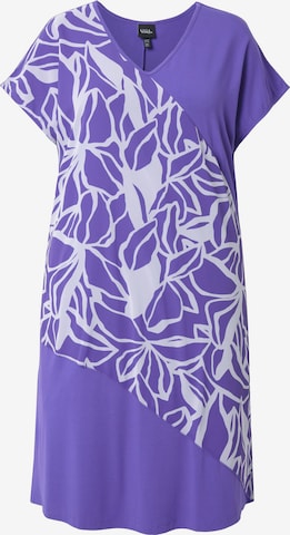 Ulla Popken Dress in Purple: front
