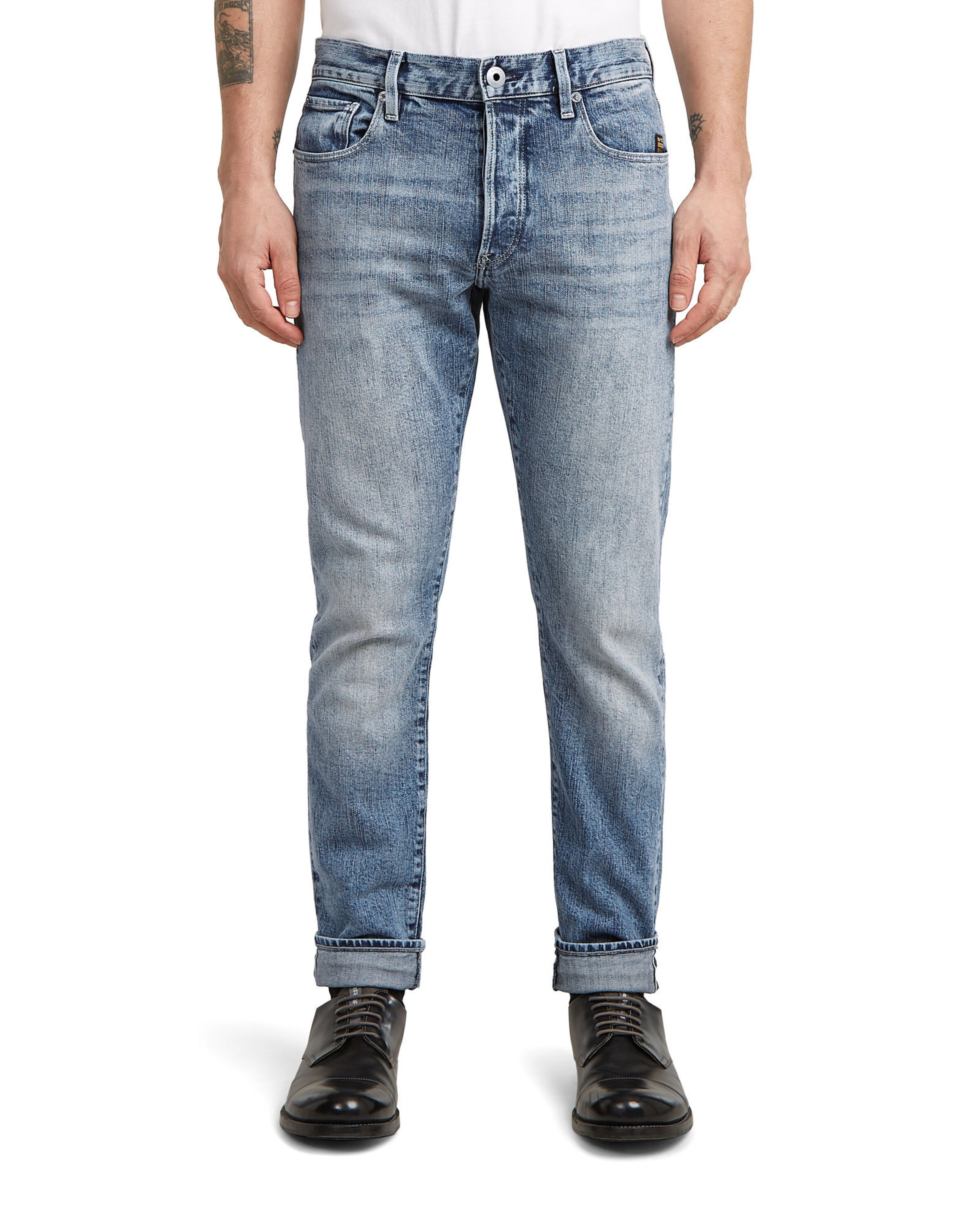 G-STAR Slim fit Jeans in Blue: front