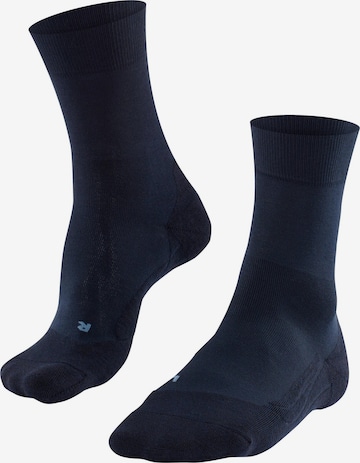 FALKE Athletic Socks 'GO2' in Blue: front