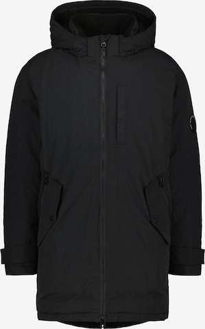 Alife and Kickin - Parka de inverno 'NoelAK' em preto: frente