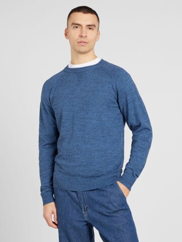 JACK & JONES Pullover 'MILES' i blå: forside