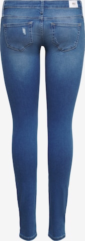 Skinny Jean 'Coral' ONLY en bleu