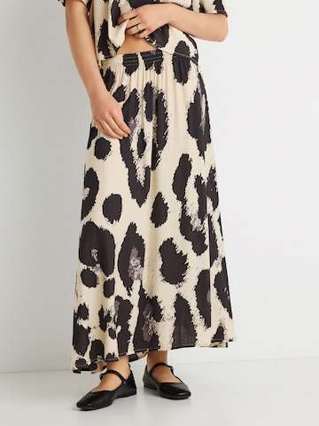 MSCH COPENHAGEN Szoknyák 'Karalie Jusia' - bézs: elől