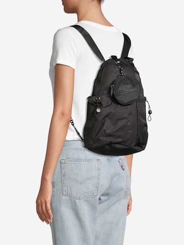 Nike Sportswear Backpack 'Futura Luxe' in Black