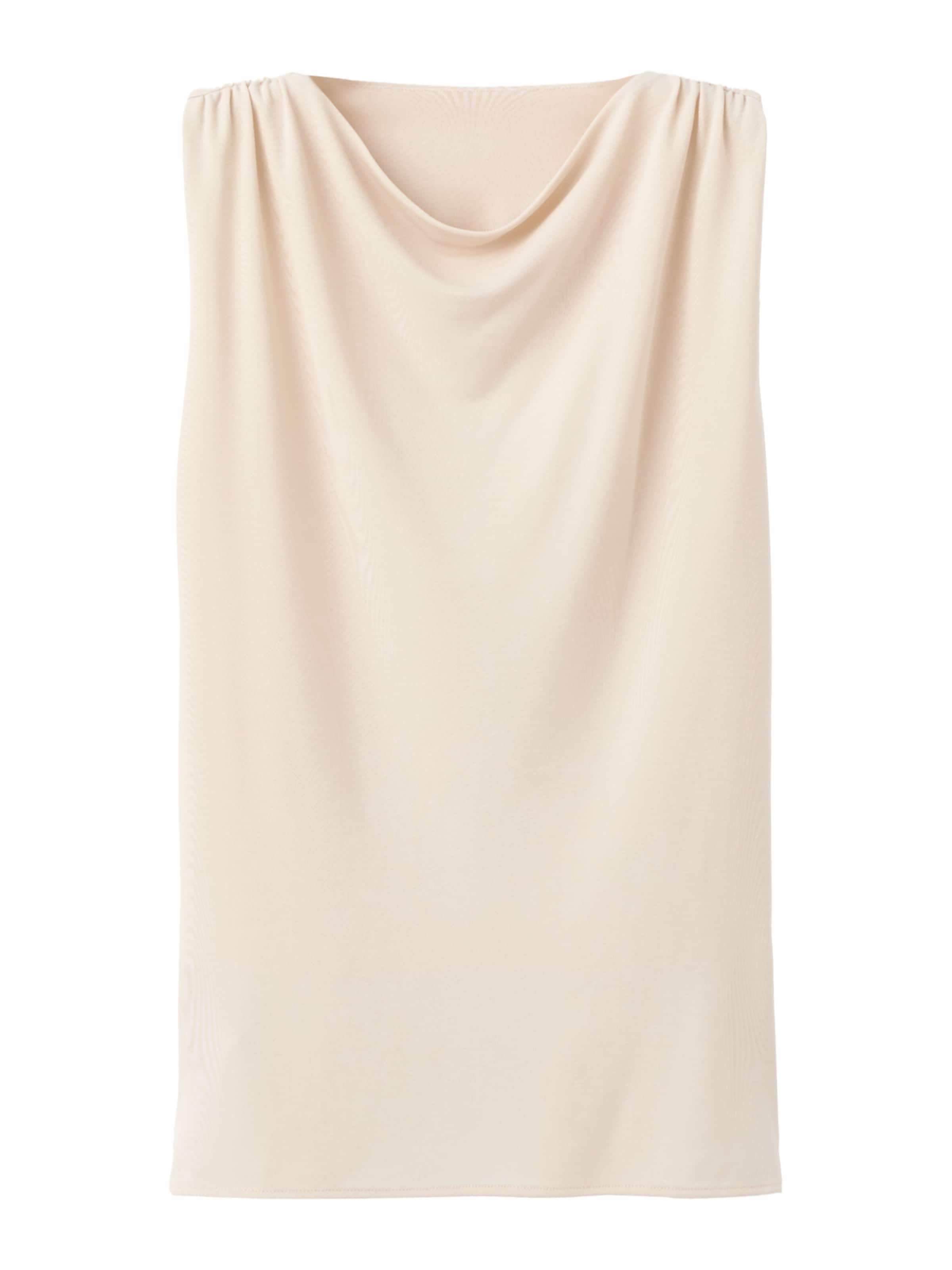 MANGO Bluse 'XJULIETE' i beige: forside