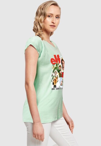 ABSOLUTE CULT T-Shirt 'Elf - Collage' in Grün