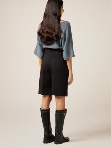 Regular Pantalon oltre en noir