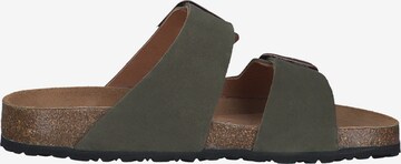 TAMARIS Mules in Green