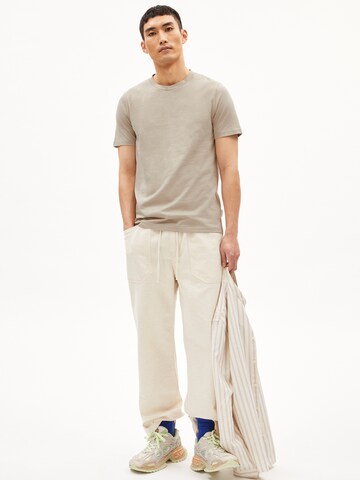 T-Shirt 'JAAMEL' ARMEDANGELS en beige