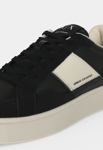 ARMANI EXCHANGENiske tenisice - crna boja