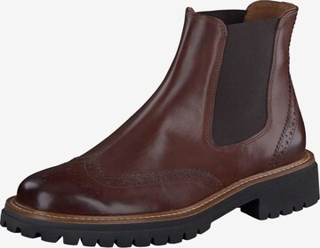 Paul Green Chelsea Boots in Braun: predná strana