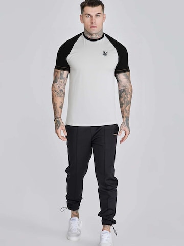 SikSilk Majica 'Tech' | bela barva