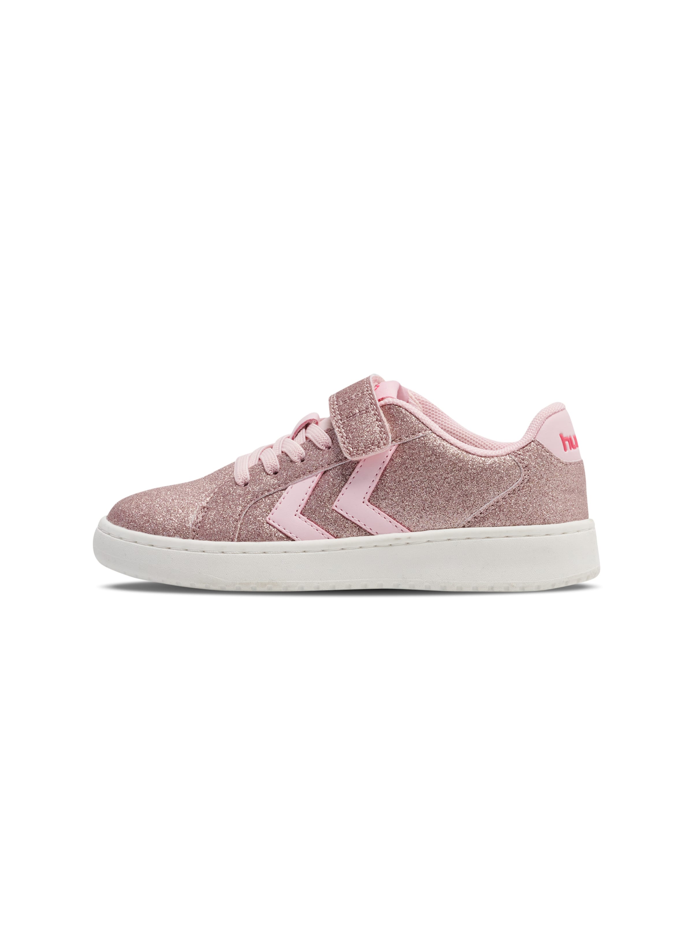 Baskets Hummel en rose : devant