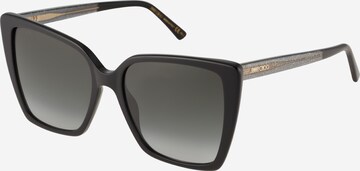 JIMMY CHOO Sunglasses 'LESSIE' in Black: front