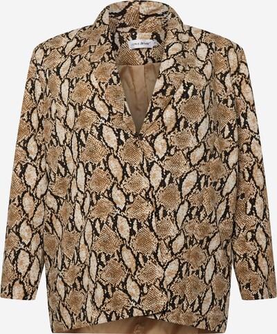 Public Desire Curve Blazer in Light beige / Chocolate / Black, Item view
