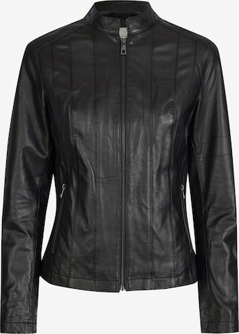 Veste mi-saison bugatti en noir : devant