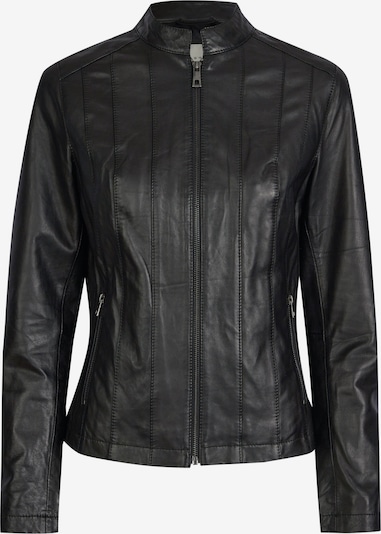 bugatti Lederjacke BULady-106 in schwarz, Produktansicht