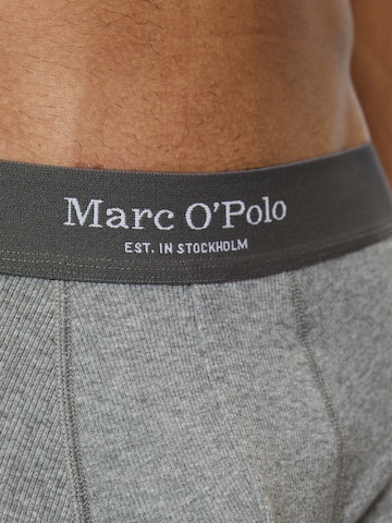 Marc O'Polo Boxershorts ' Iconic Rib ' in Grijs