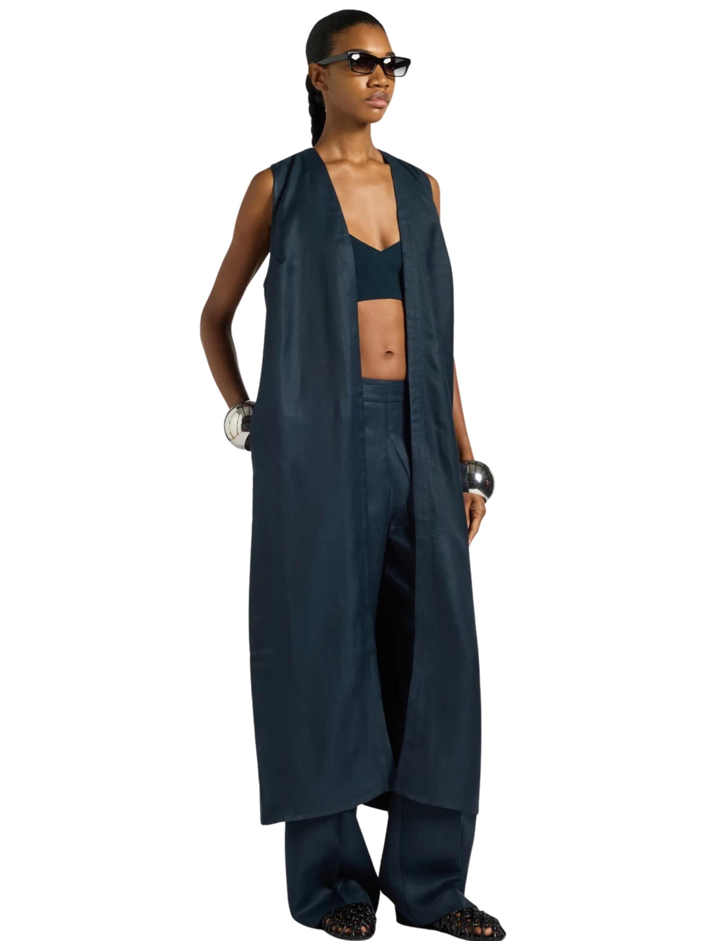 Liviana Conti Übergangsjacke‌‌ in Blau: Vorderseite