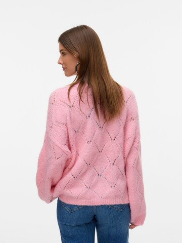 VERO MODA Trui 'VMNovah' in Roze