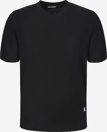 Karl Lagerfeld Shirt ' 655013 ' in Zwart: voorkant