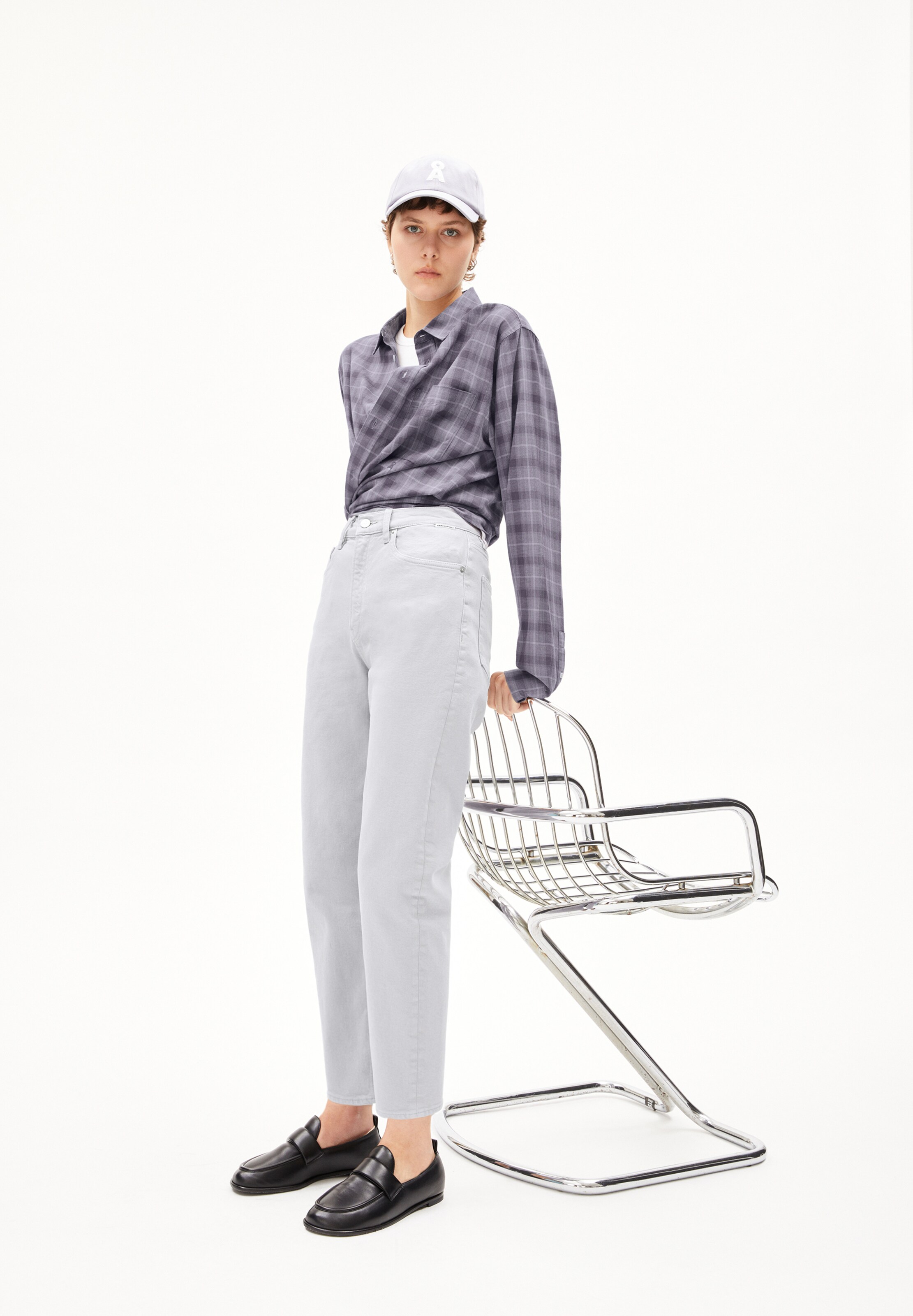 ARMEDANGELS regular Τζιν 'MAIRAA' σε λιλά: μπροστά