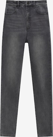 Pull&Bear Skinny Jeans in Grijs: voorkant