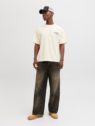 JACK & JONES - Camiseta '12292982' en amarillo
