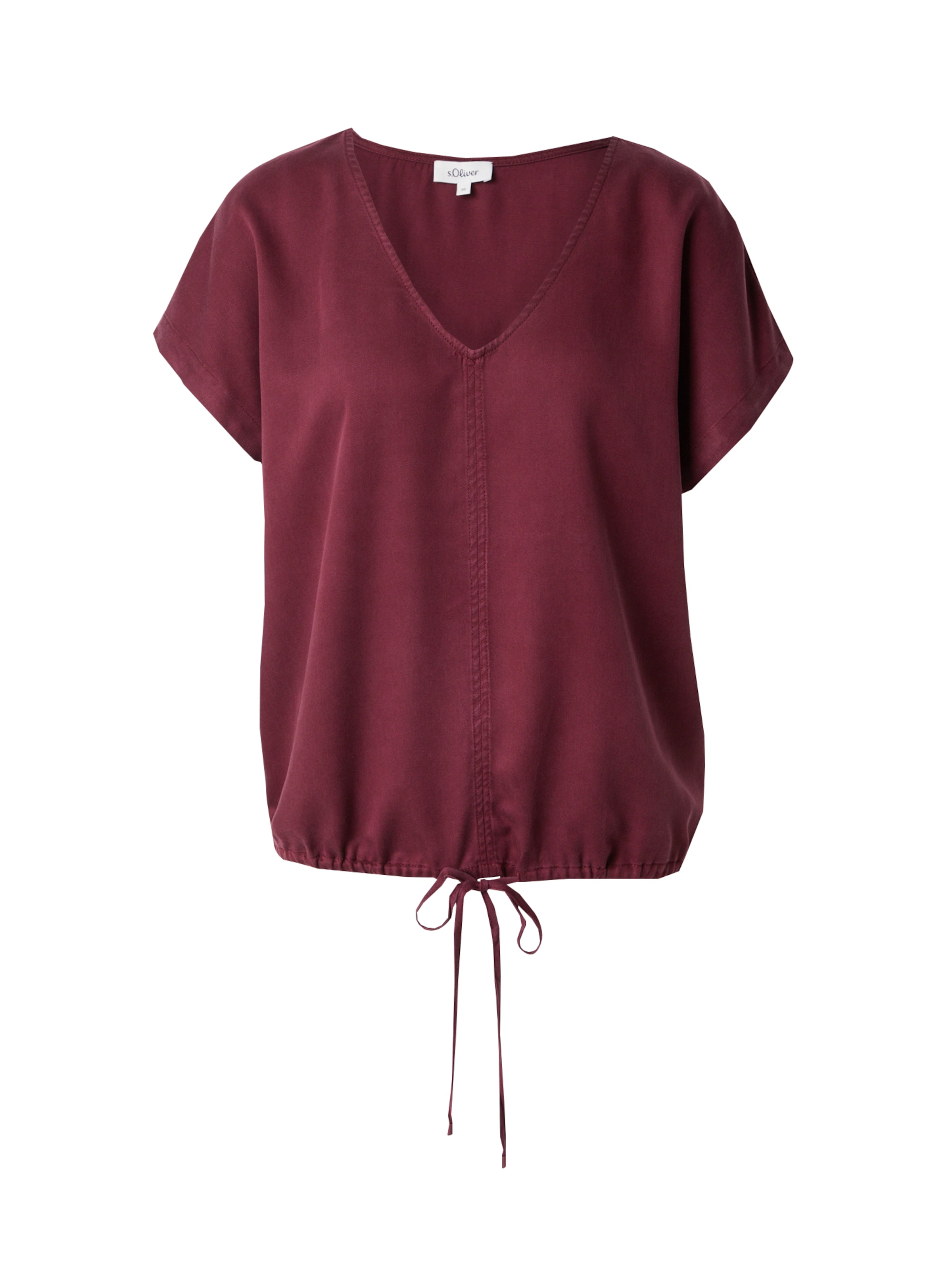 s.Oliver Blouse in Rood: voorkant