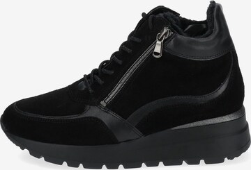 WALDLÄUFER High-Top Sneakers in Black