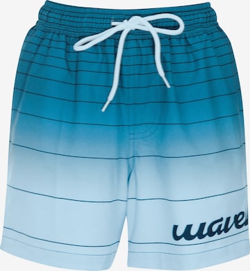 Pantaloncini da bagno di wavebreaker in verde: frontale