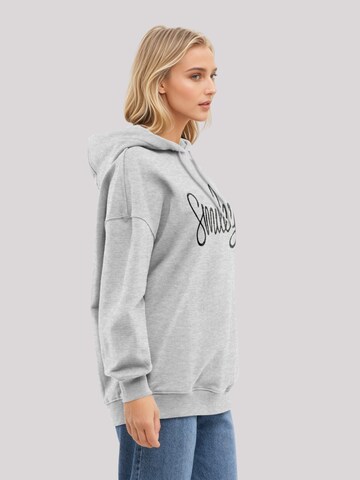 F4NT4STIC Sweatshirt 'Smiley' in Grau