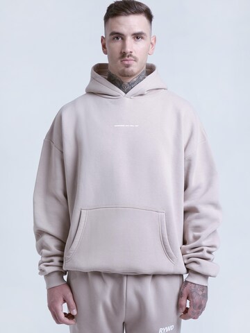 Remember you will die Sweatshirt 'Remember' in Beige