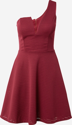 WAL G. Cocktail Dress in Red: front