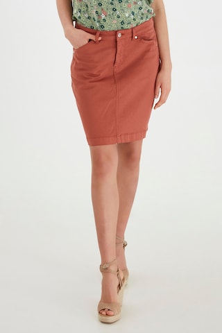 b.young Skirt in Red: front