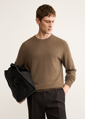 MANGO MAN Sweater in Brown