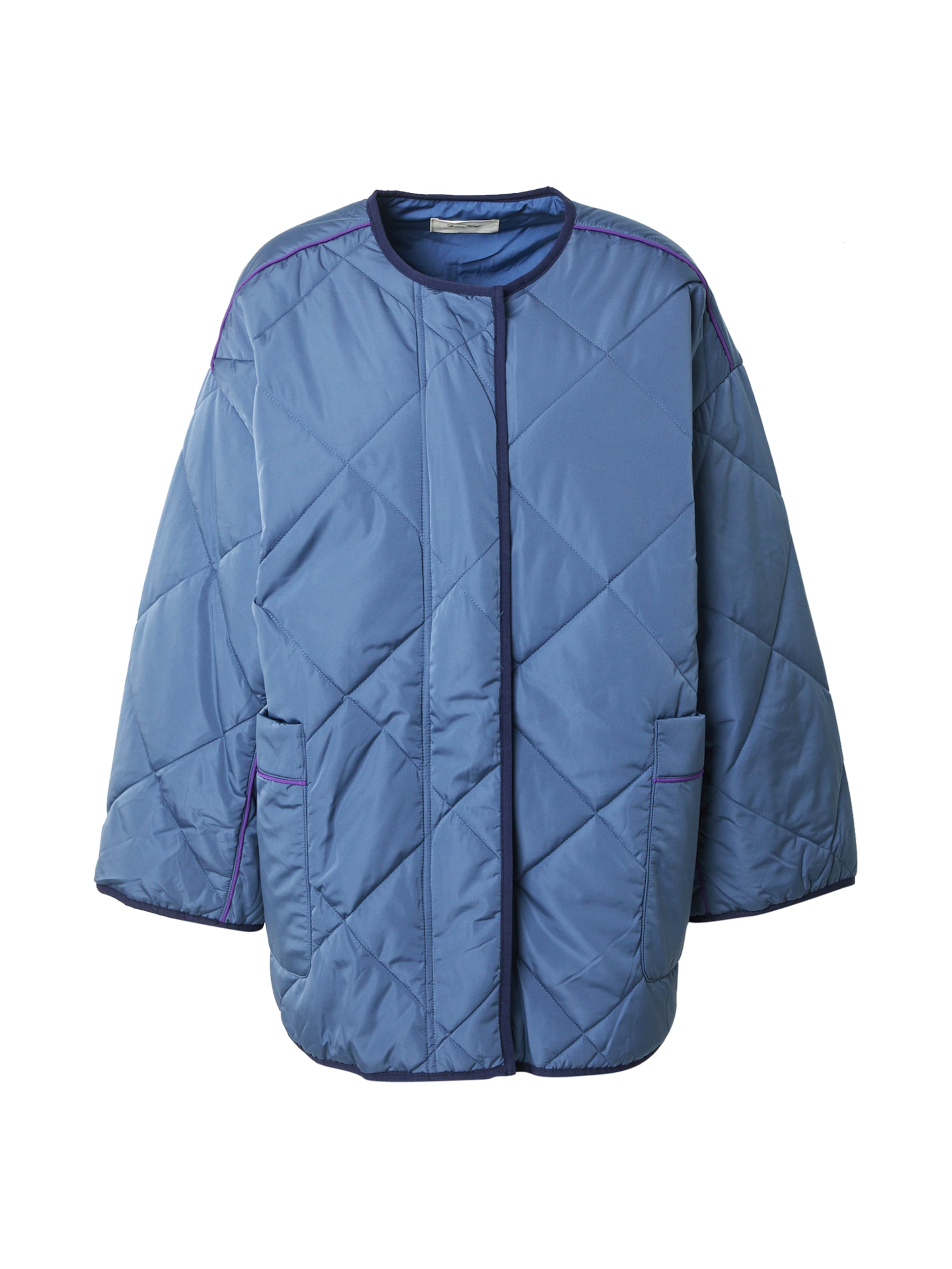 füstkék AMERICAN VINTAGE Átmeneti dzseki 'VOWBAY', Termék nézet