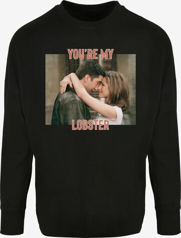 ABSOLUTE CULT Shirt 'Friends - You're My Lobster' in Zwart: voorkant