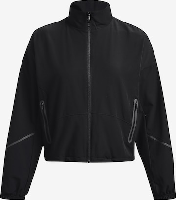 Veste de sport 'Unstoppable' UNDER ARMOUR en noir : devant