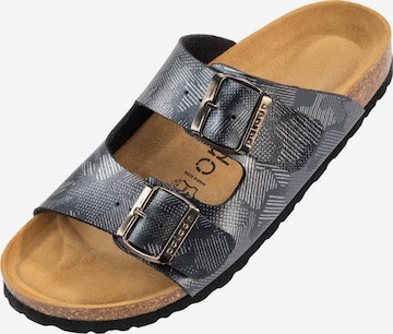 Palado Mules 'Korfu PF' in Grey: front