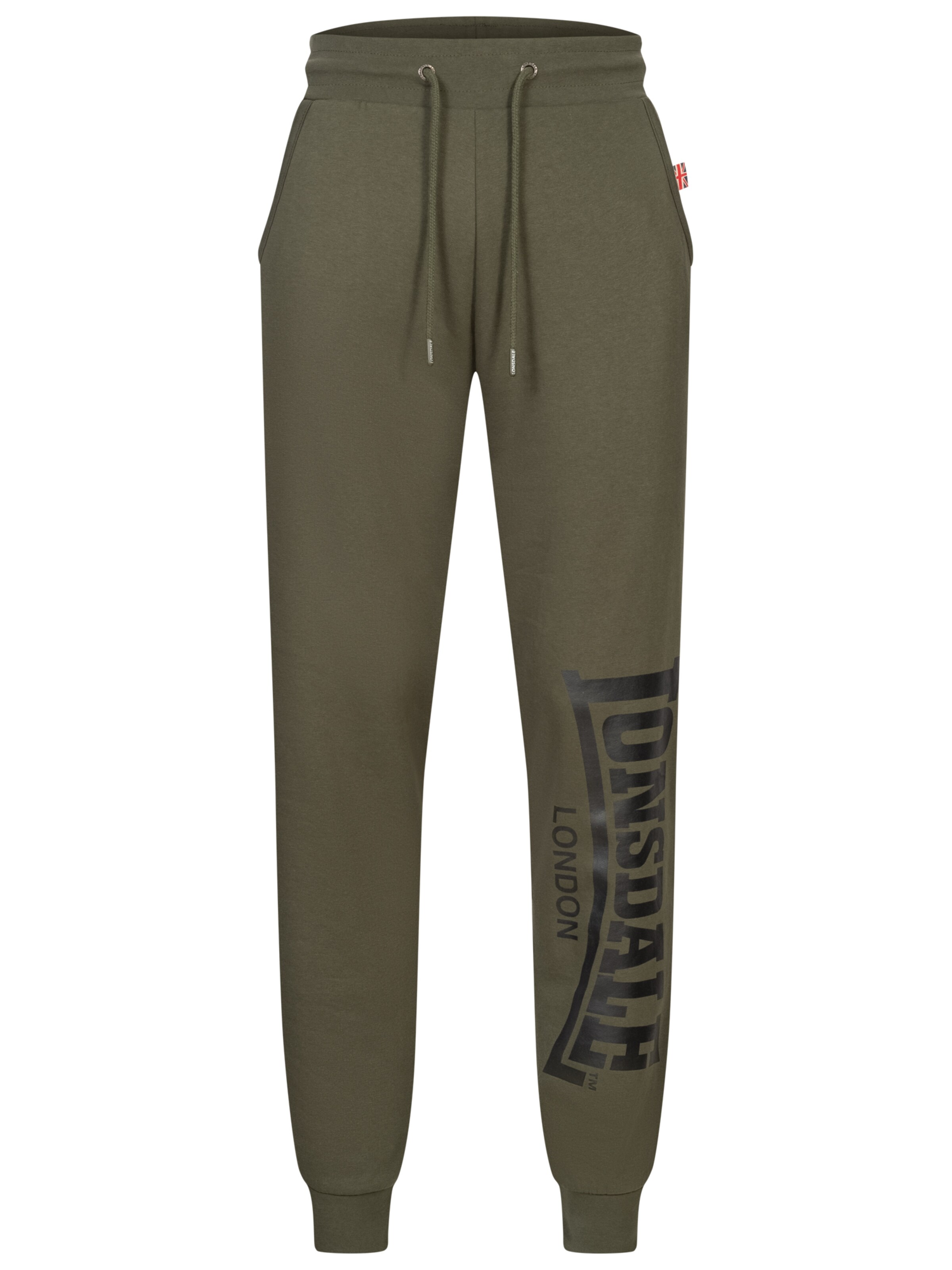 LONSDALE Штаны в Зеленый: спереди
