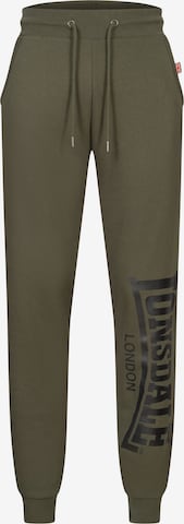 LONSDALE Штаны в Зеленый: спереди