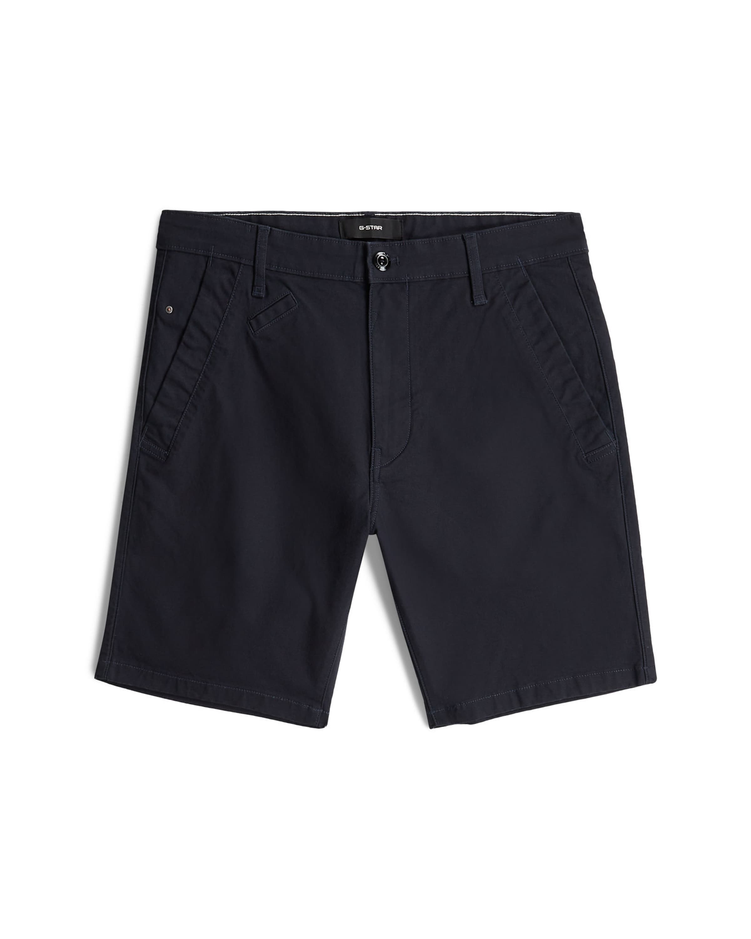 G-STAR Slimfit Chino Short - 'Bronson 3.0 Slim Chino Short' in Blau: Vorderseite