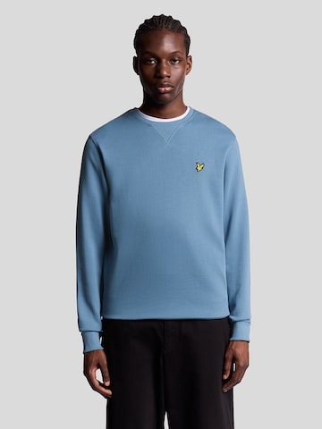 Lyle & Scott Sweatshirt in Blauw: voorkant