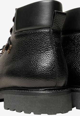 Henry Stevens Lace-Up Boots 'Barkley HB' in Black