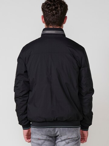 KOROSHI Prechodná bunda - Čierna