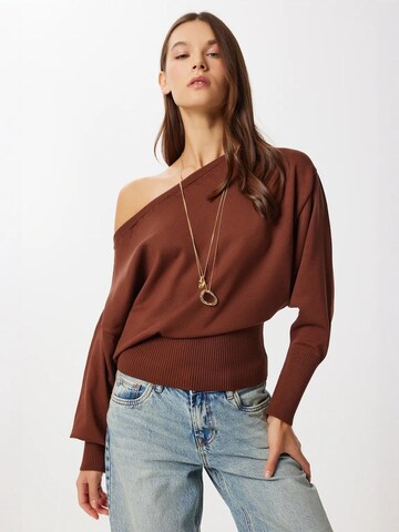 Pull-over Happiness İstanbul en marron