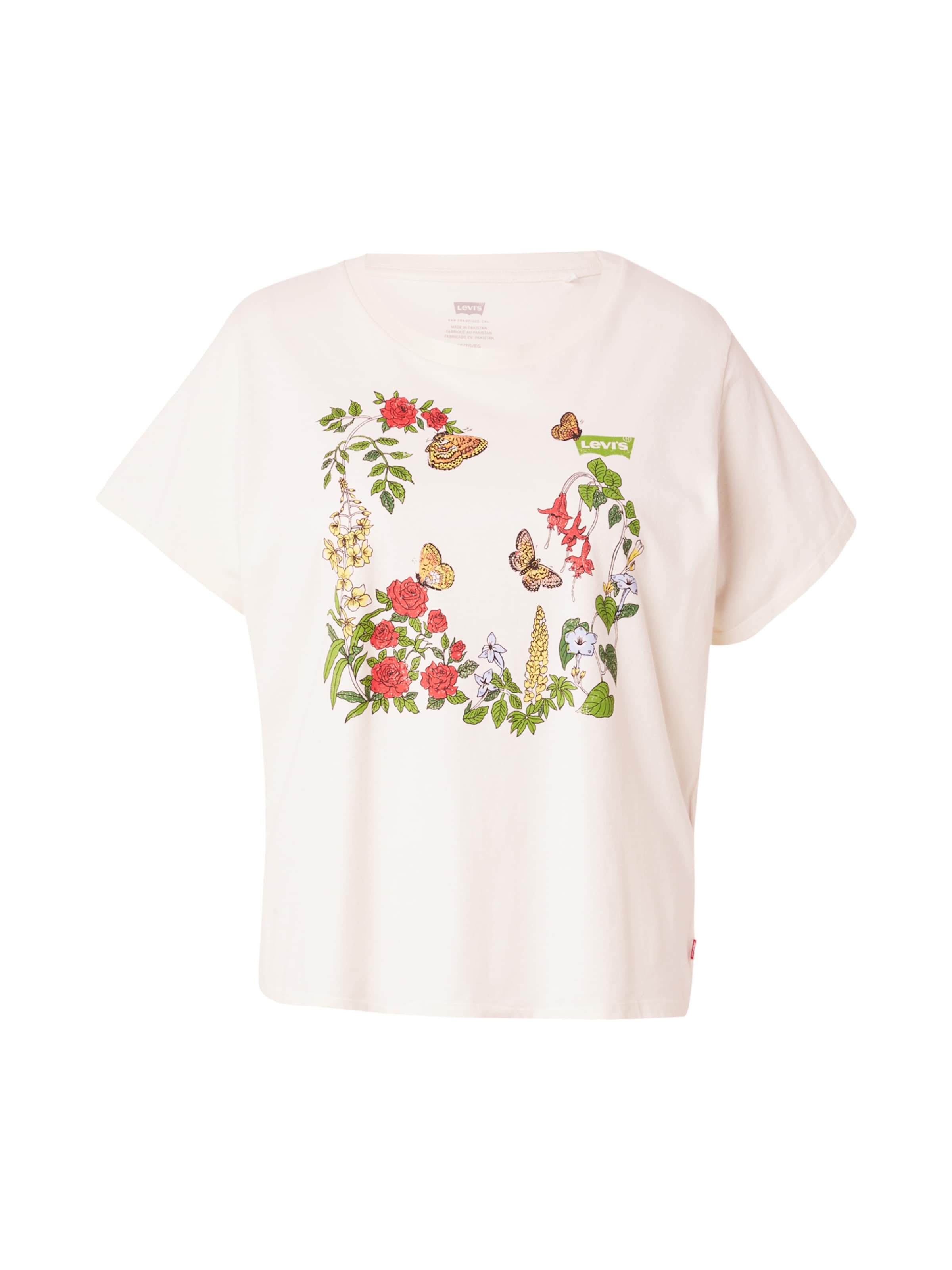 Levi's® Plus Koszulka 'The Perfect Tee ' w kolorze biały: przód