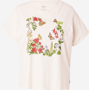 Levi's® PlusMajica 'The Perfect Tee ' - bijela boja: prednji dio