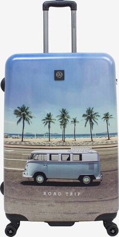 Volkswagen Suitcase 'Roadtrip' in Blue: front